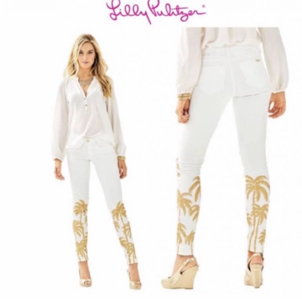 NWOT Lilly Pulitzer Desert Palm pants